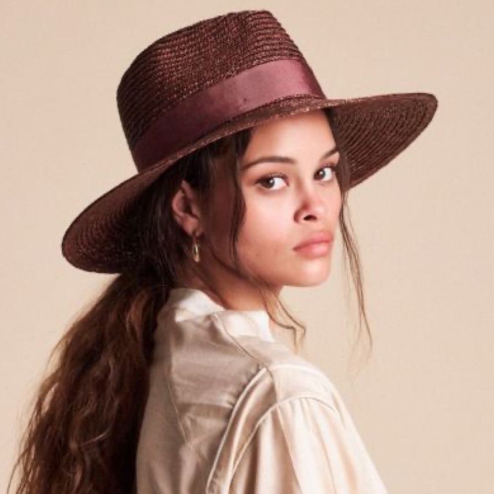 Brixton Brown Straw Hat